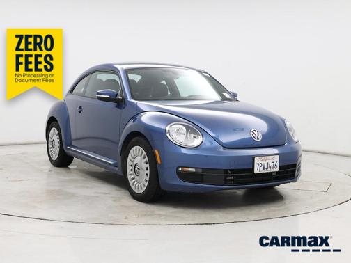Blue 2016 Volkswagen Beetle SE