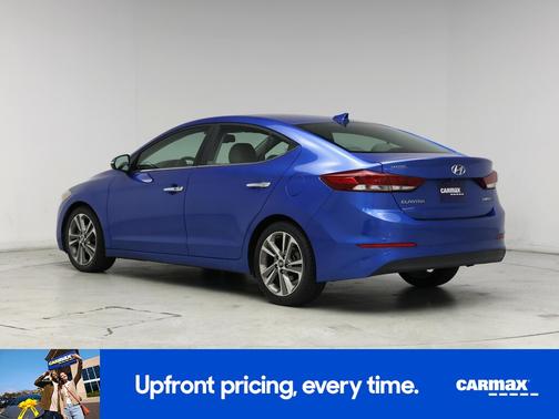 Blue 2017 Hyundai ELANTRA Limited