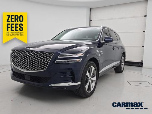 Blue 2021 Genesis GV80 3.5T Advanced +