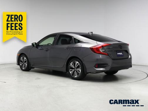 Gray 2018 Honda Civic EX-L