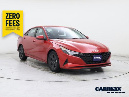 Red 2022 Hyundai ELANTRA SEL