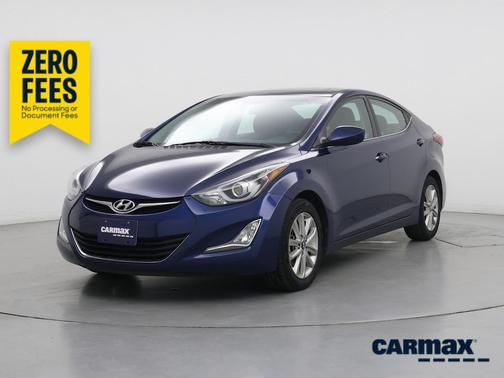Blue 2015 Hyundai ELANTRA SE