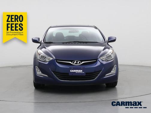 Blue 2015 Hyundai ELANTRA SE