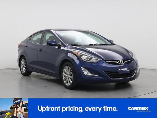 Blue 2015 Hyundai ELANTRA SE