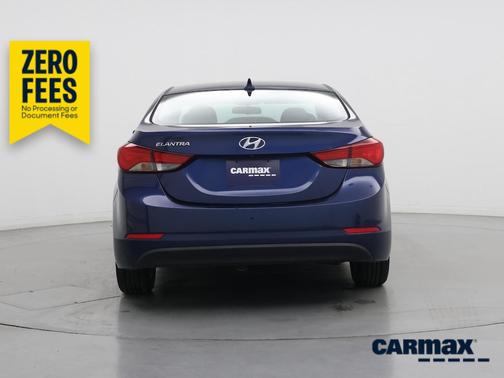 Blue 2015 Hyundai ELANTRA SE