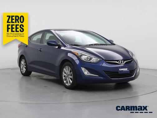 Blue 2015 Hyundai ELANTRA SE
