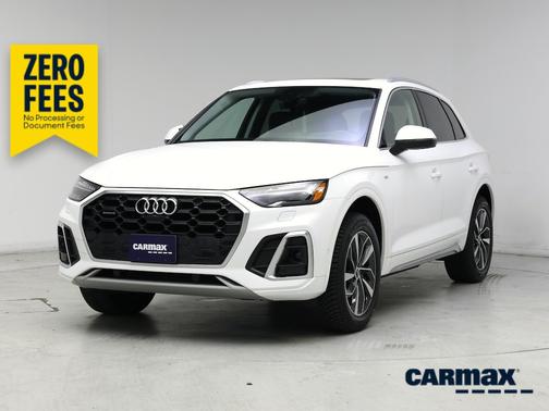 White 2023 Audi Q5 S-Line Prestige