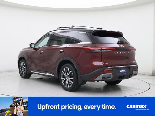 Red 2023 INFINITI QX60 Autograph