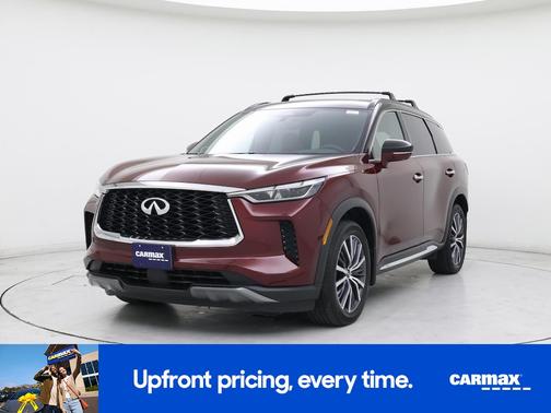 Red 2023 INFINITI QX60 Autograph