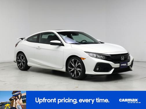 White 2019 Honda Civic SI
