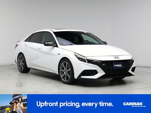 White 2023 Hyundai ELANTRA N Line