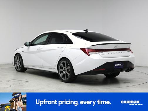White 2023 Hyundai ELANTRA N Line