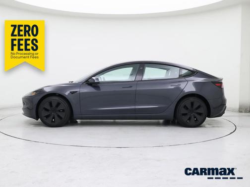 Gray 2025 Tesla Model 3 Long Range