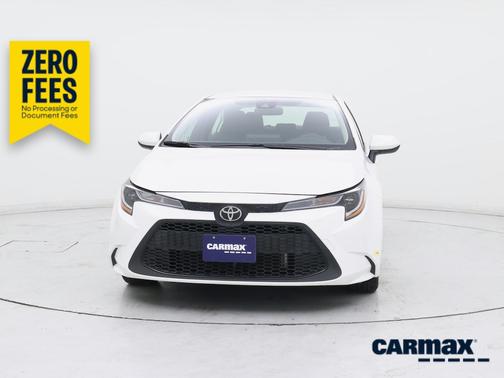 White 2022 Toyota Corolla LE
