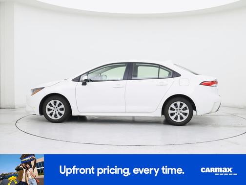 White 2022 Toyota Corolla LE