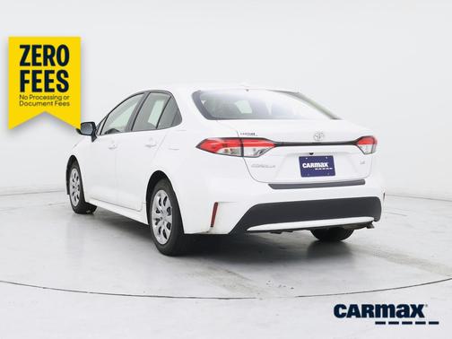 White 2022 Toyota Corolla LE