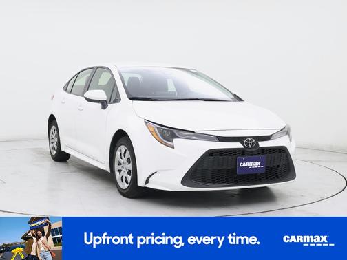 White 2022 Toyota Corolla LE