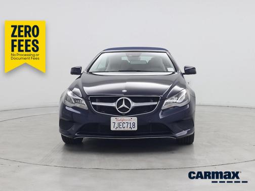 Blue 2015 Mercedes-Benz E-Class