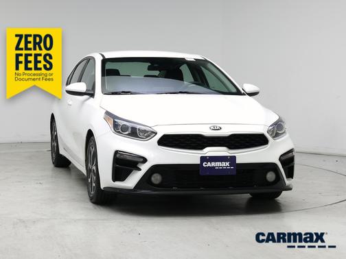 White 2021 Kia Forte LXS