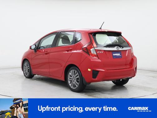 Red 2016 Honda Fit LX