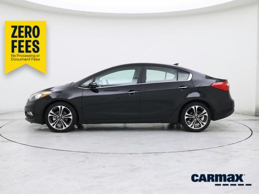 Black 2016 Kia Forte EX