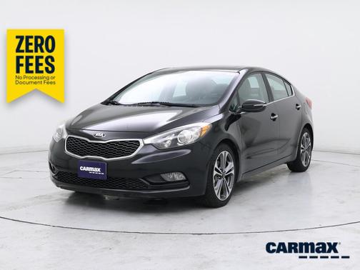 Black 2016 Kia Forte EX