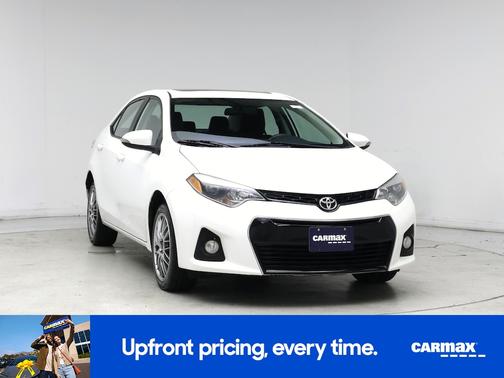 White 2014 Toyota Corolla S Plus