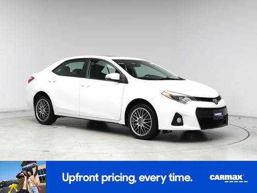 White 2014 Toyota Corolla S Plus