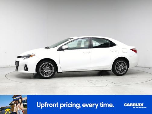White 2014 Toyota Corolla S Plus