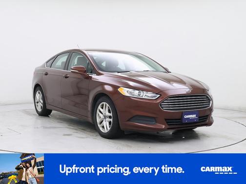 Burgundy 2016 Ford Fusion SE