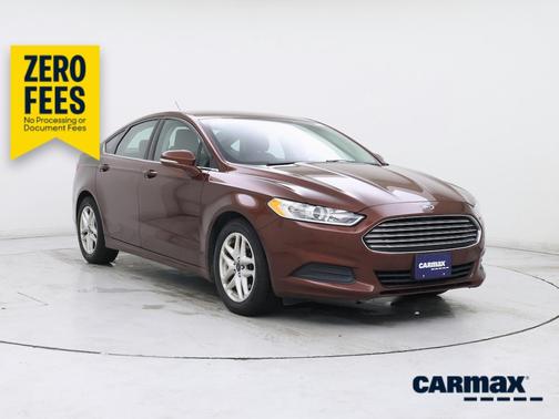 Burgundy 2016 Ford Fusion SE