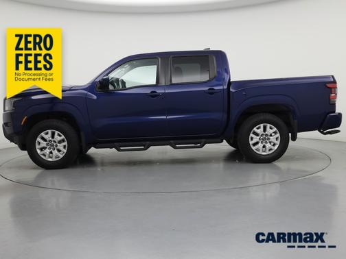 Blue 2022 Nissan Frontier SV