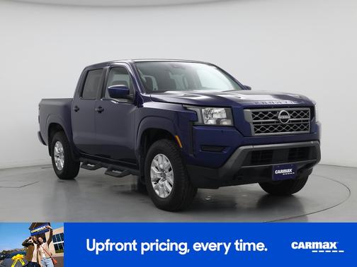 Blue 2022 Nissan Frontier SV