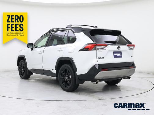 White 2025 Toyota RAV4 Hybrid XSE