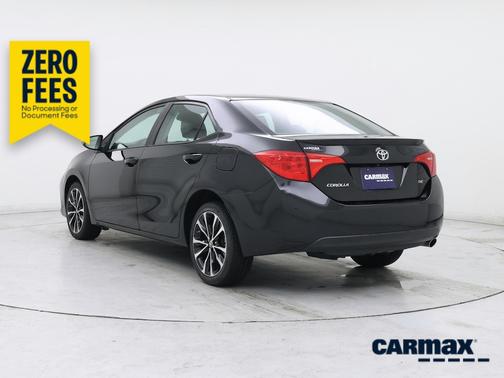 Black 2017 Toyota Corolla SE