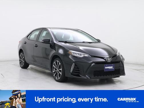 Black 2017 Toyota Corolla SE