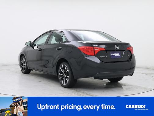 Black 2017 Toyota Corolla SE