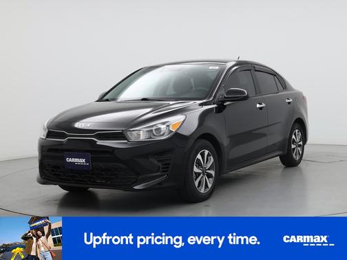 Black 2022 Kia Rio S