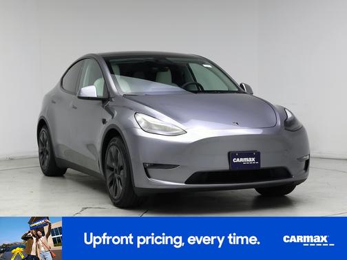 Gray 2025 Tesla Model Y Long Range