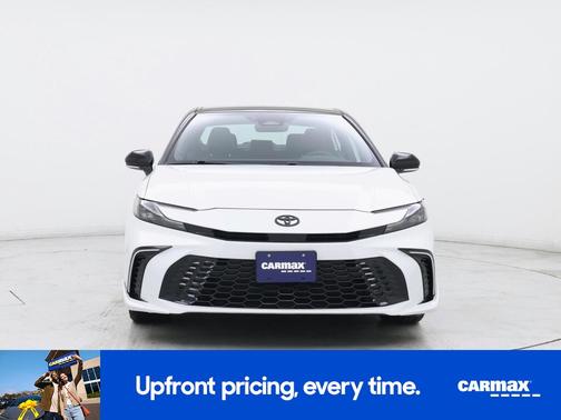 White 2025 Toyota Camry XSE