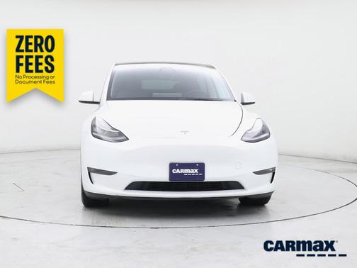 White 2021 Tesla Model Y Long Range