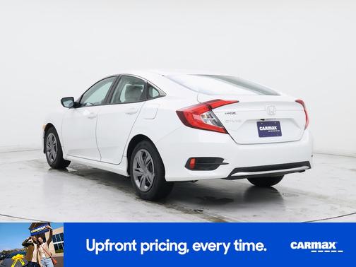 White 2020 Honda Civic LX