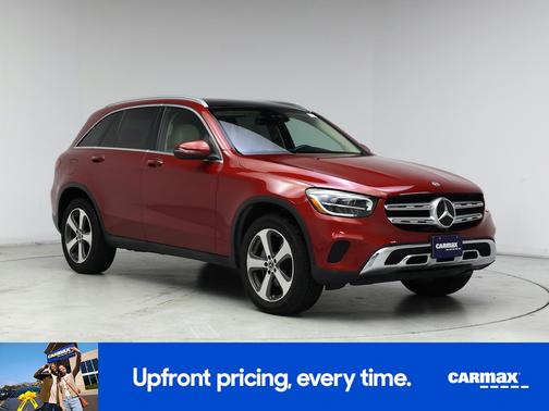 Red 2021 Mercedes-Benz GLC 300