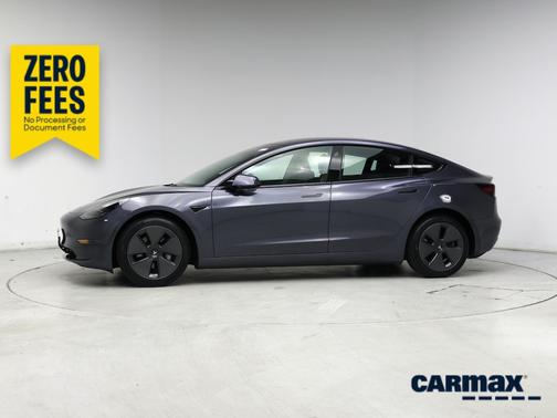Gray 2023 Tesla Model 3