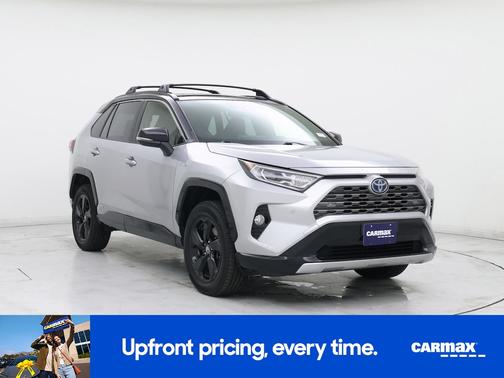 Silver 2019 Toyota RAV4 Hybrid XSE