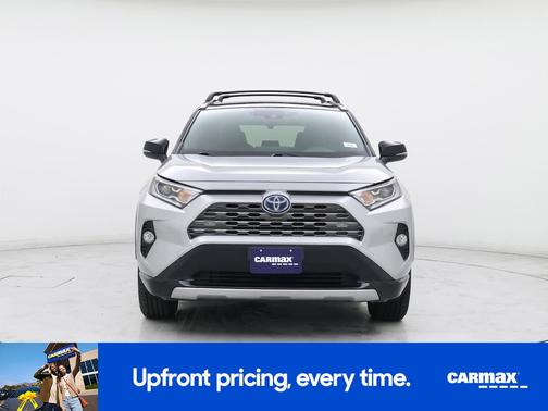 Silver 2019 Toyota RAV4 Hybrid XSE