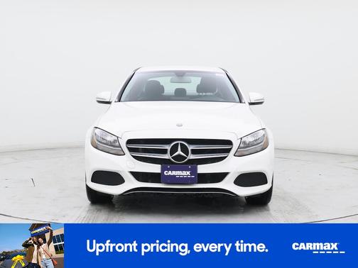 White 2015 Mercedes-Benz C-Class