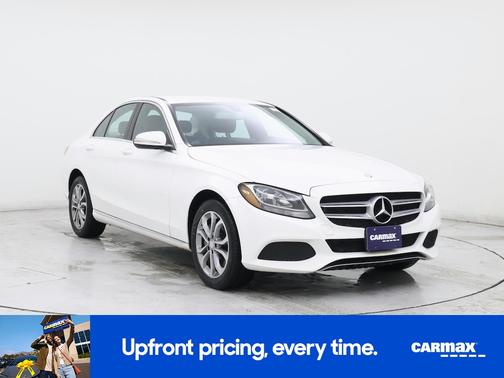 White 2015 Mercedes-Benz C-Class