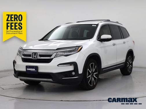 White 2020 Honda Pilot Elite