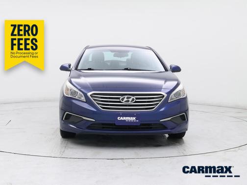 Blue 2016 Hyundai SONATA SE